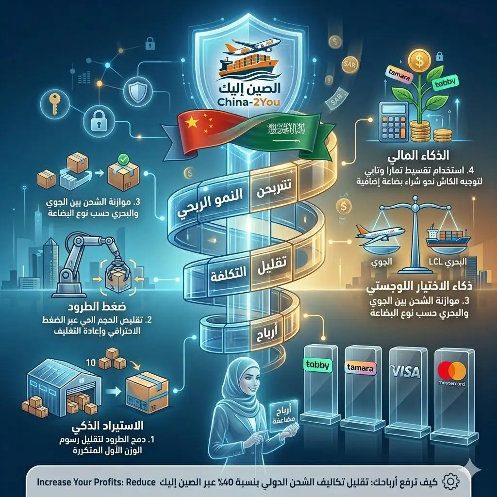 كيف ترفع أرباحك عبر تقليل تكاليف الشحن