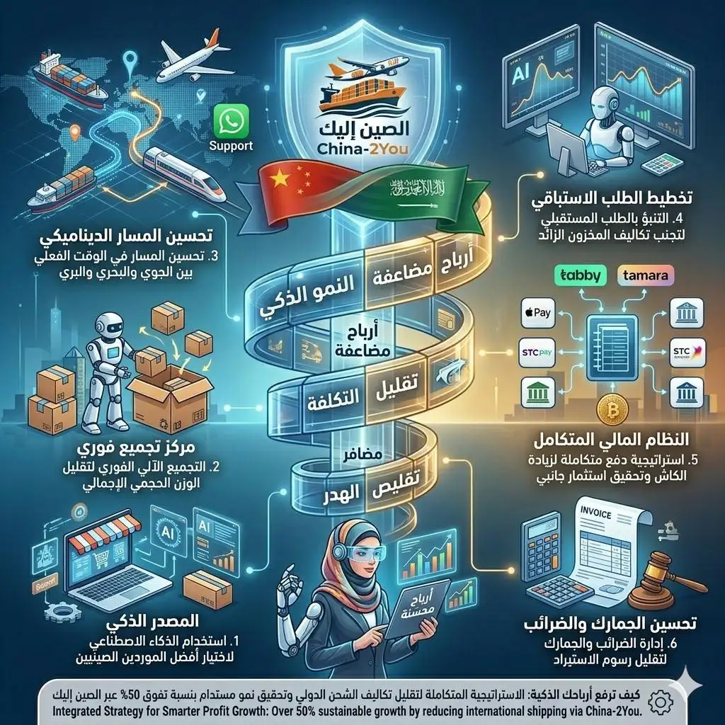 وسيط شحن موثوق وخدمات لوجستية