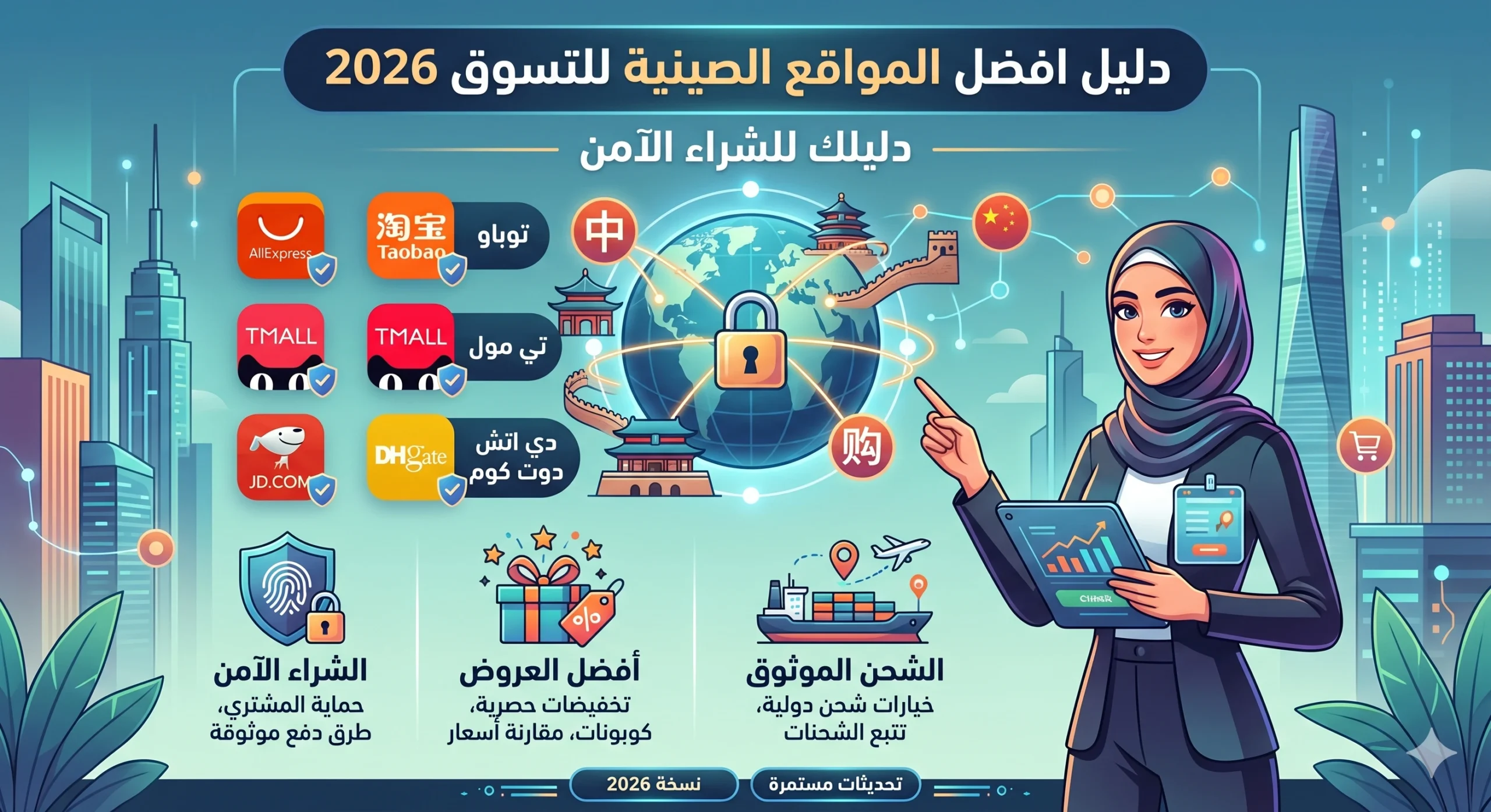 مراحل عمل شركة شحن لضمان استلام آمن