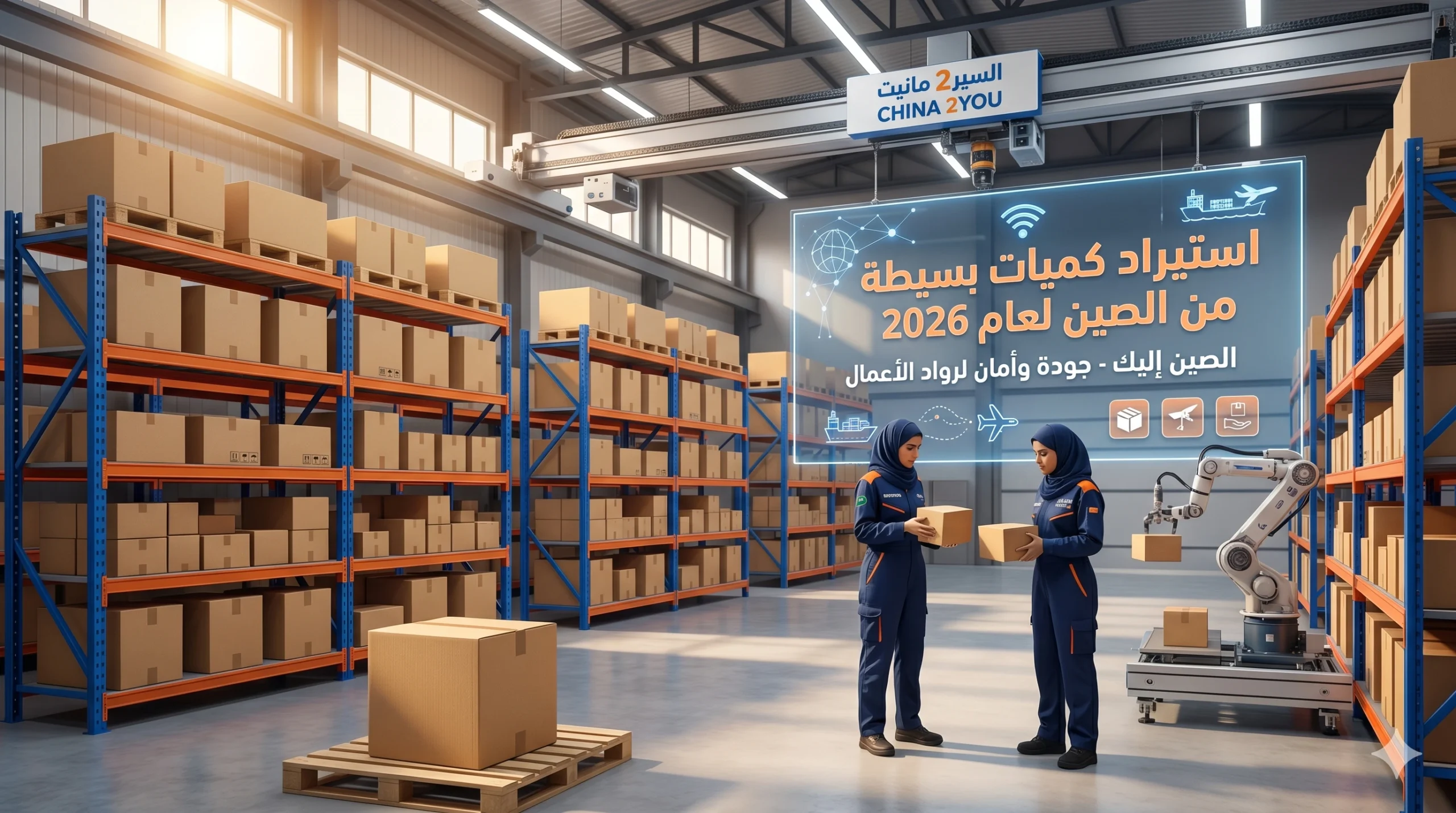 خطوات البدء في استيراد كميات بسيطة