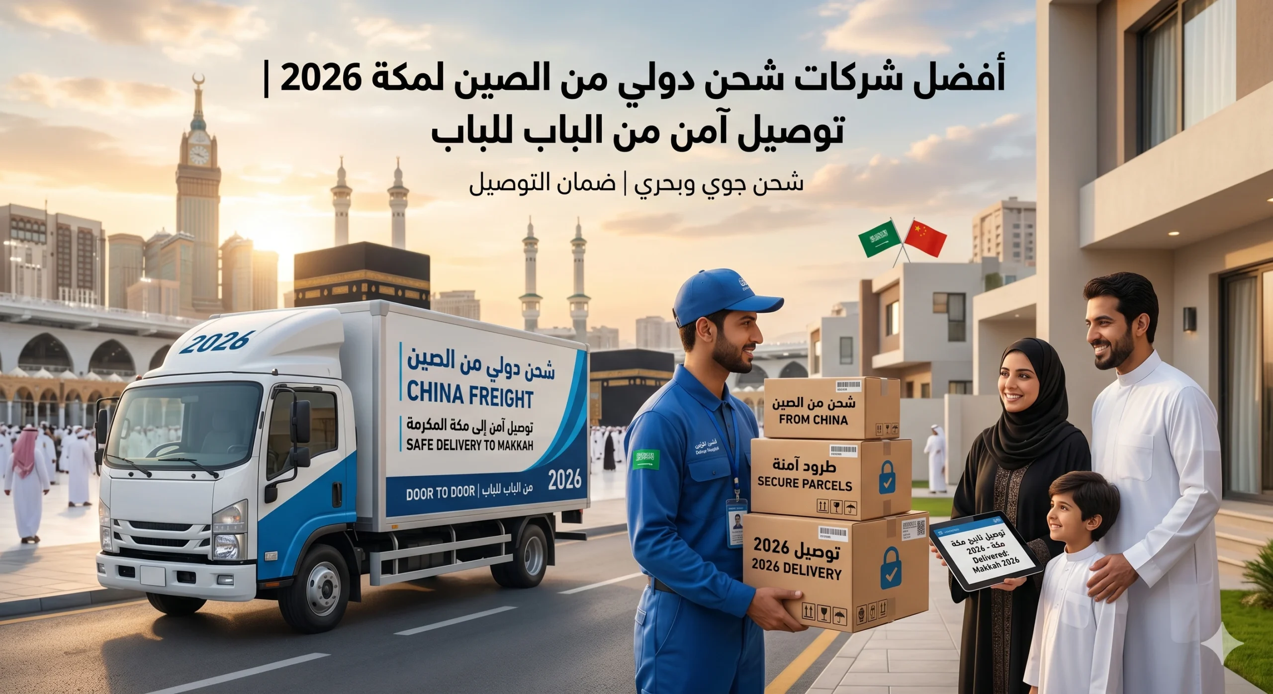 خطوات عملية لشحن بضاعتك من الصين لمكة بأمان
