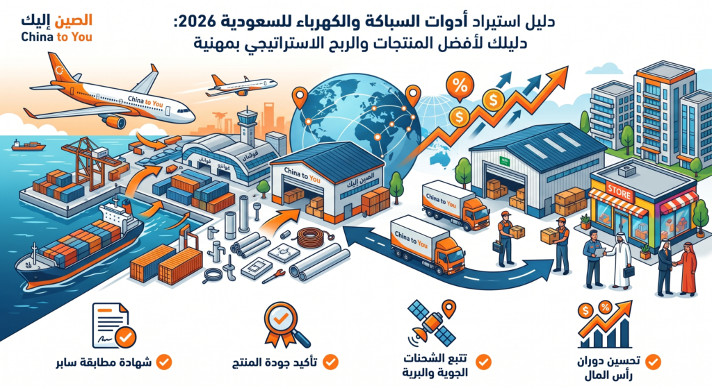 استيراد أدوات السباكة والكهرباء