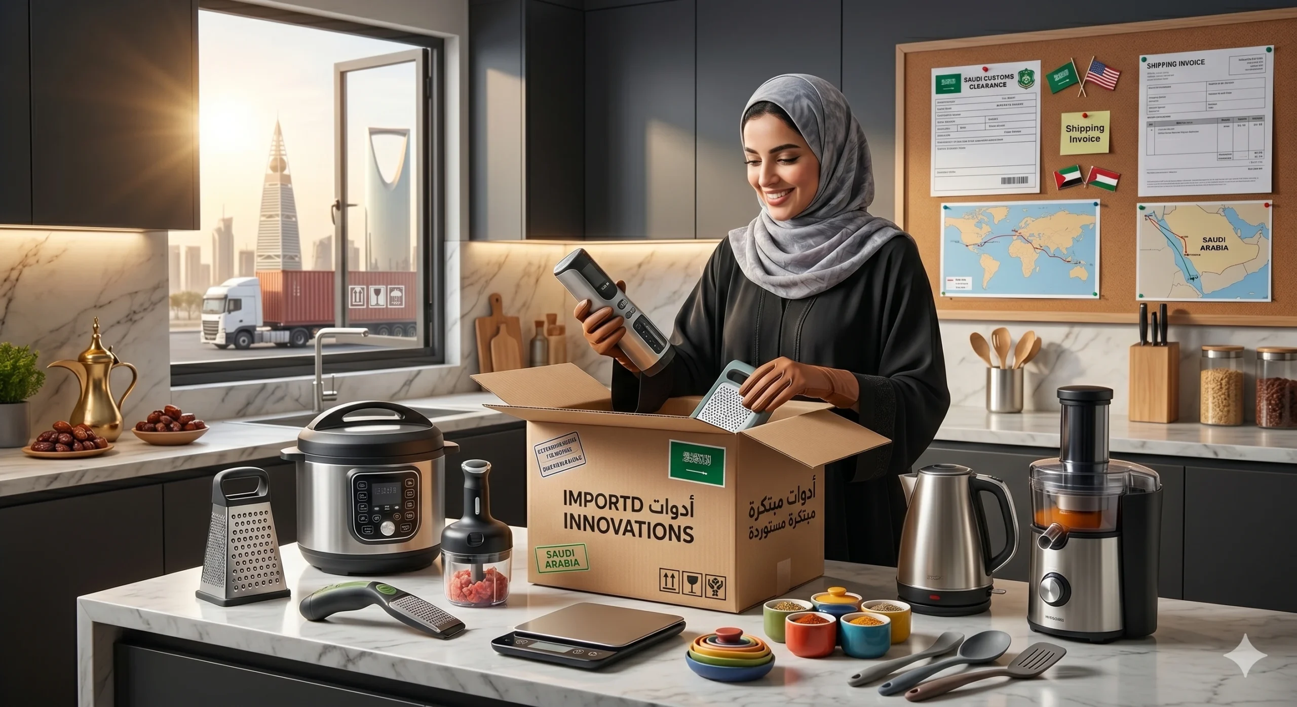 خطوات تأمين بضائع المطبخ العصرية بمهنية