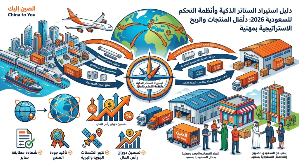 استيراد الستائر الذكية وأنظمة التحكم بالمنزل
