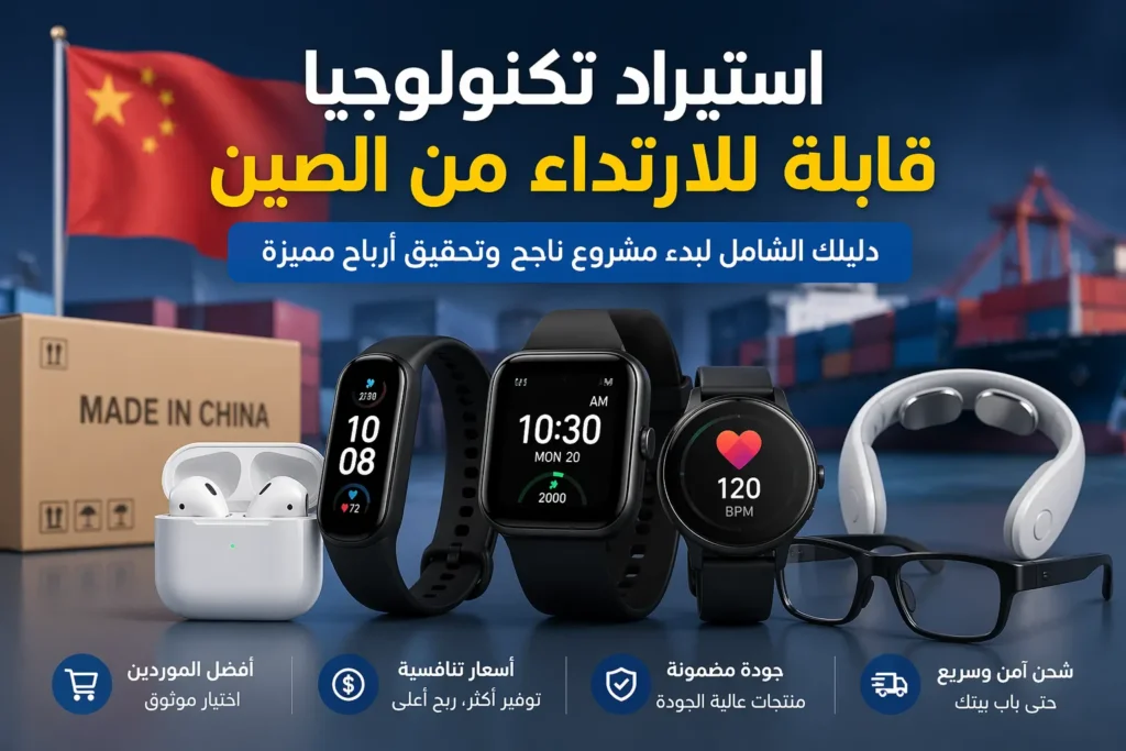 استيراد تكنولوجيا قابلة للارتداء