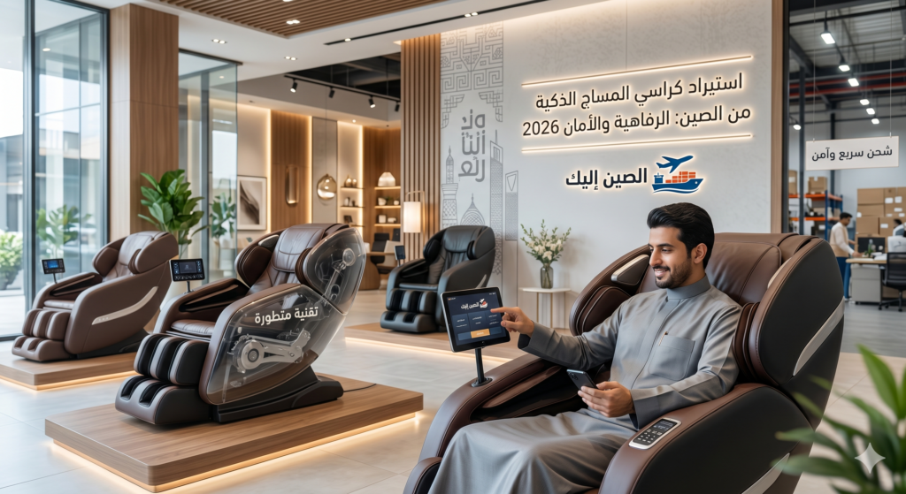 استيراد كراسي المساج الذكية من الصين