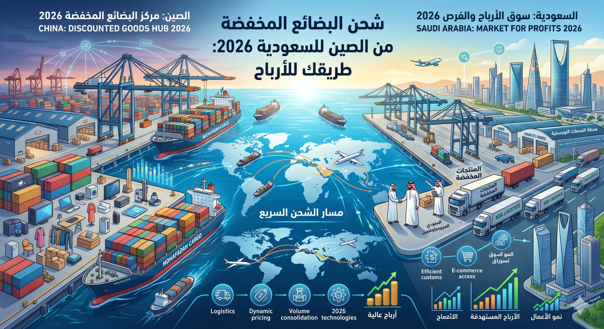 التوقيت الأنسب لحجز شحن صفقات التصفيات