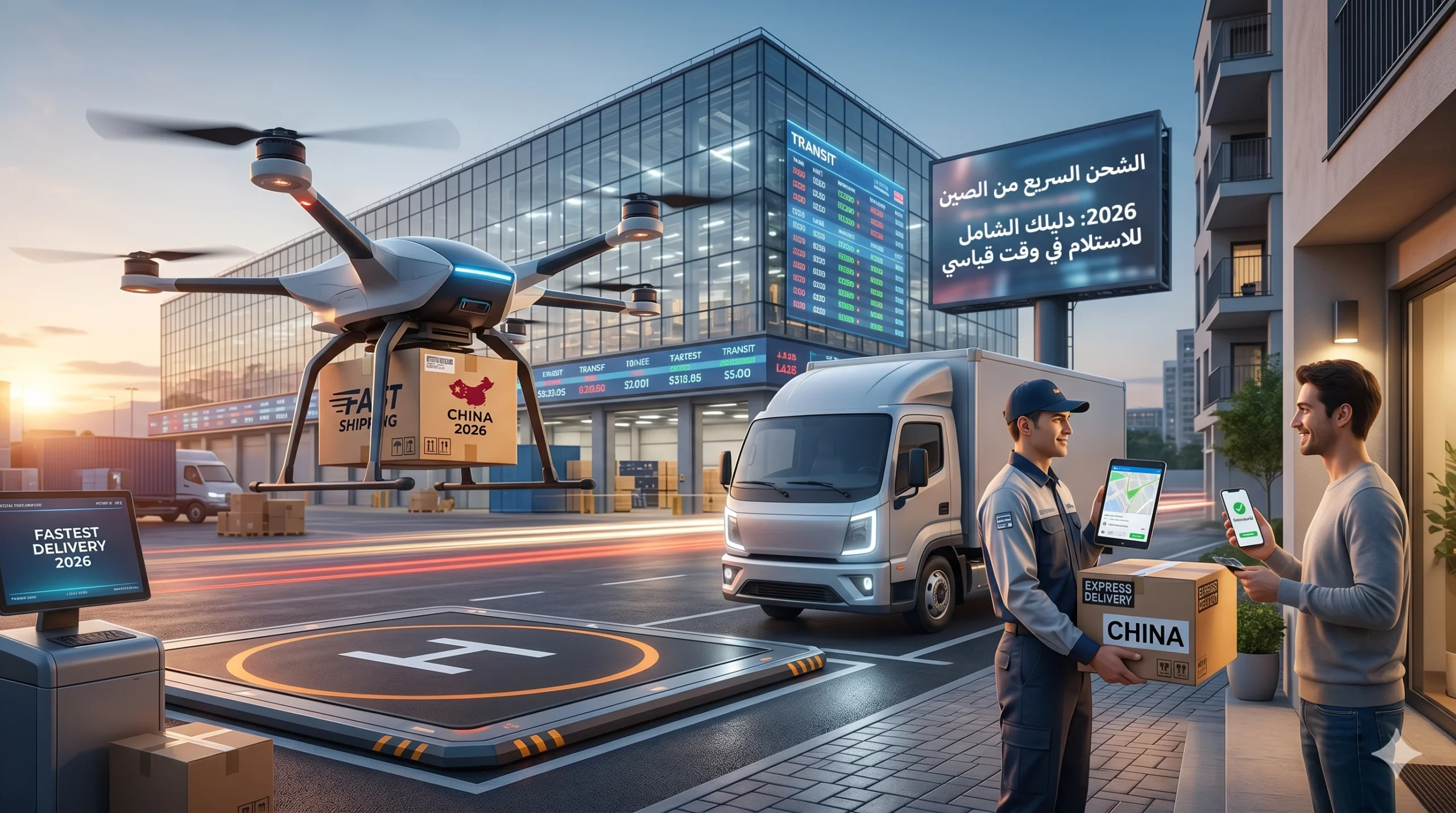 دور الحلول الرقمية في تسريع عمليات الفسح وتأمين أسرع شحن من الصين