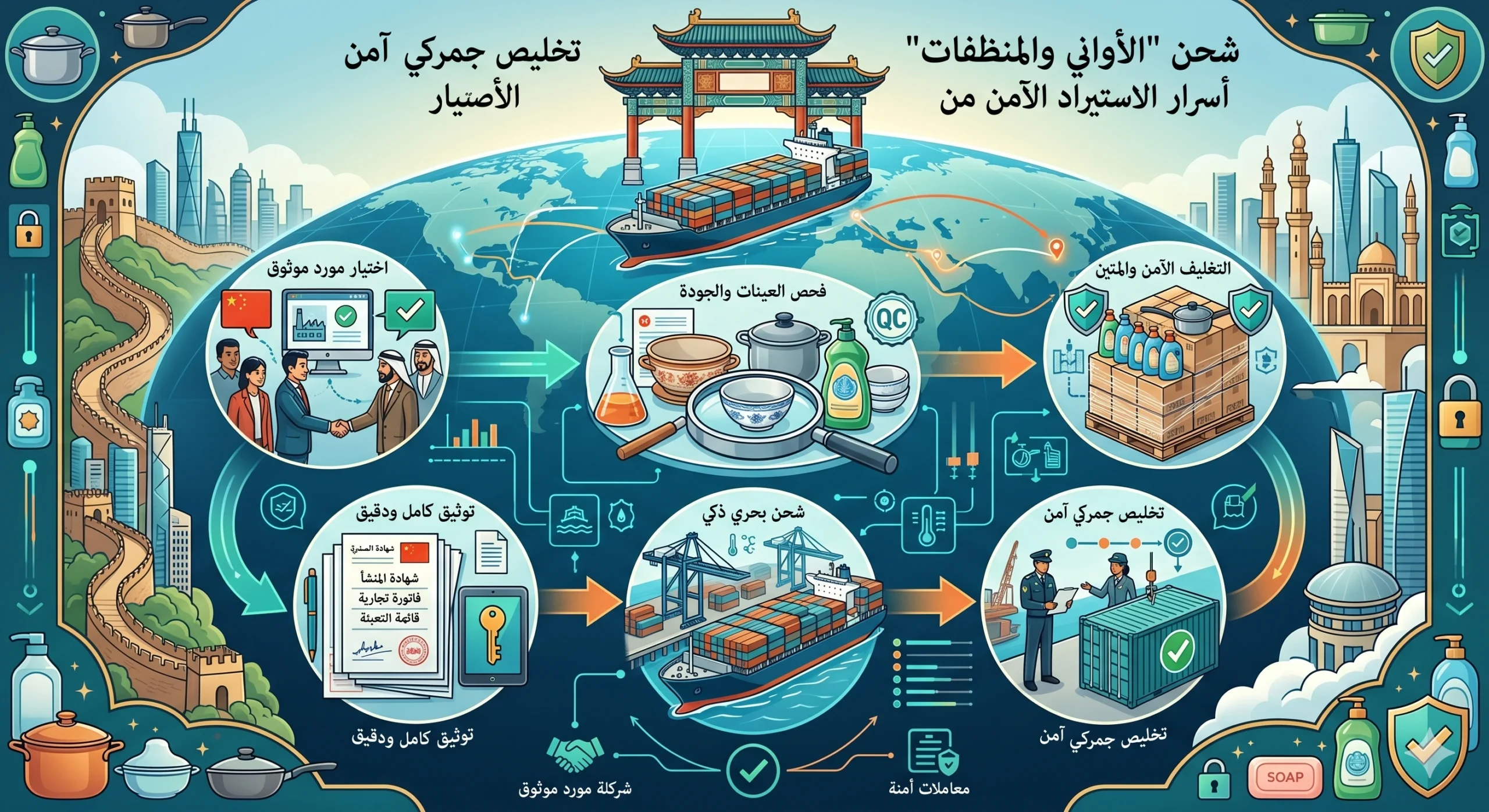 التوقيت الأنسب لحجز شحن مستلزمات المنزل