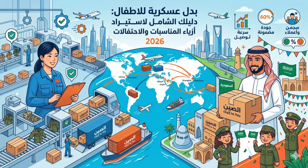 بدل عسكرية للاطفال