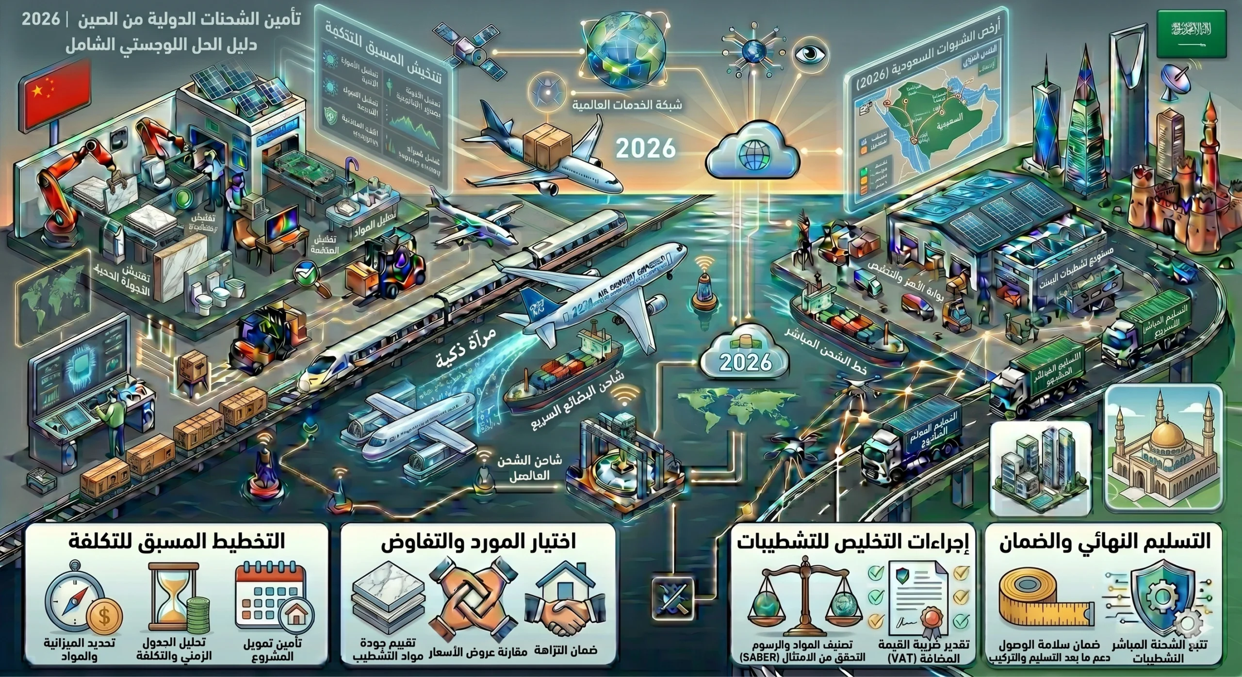 خطوات ستنفذها عبر منصة الصين إليك تأمين الشحنات الدولية من الصين بنجاح