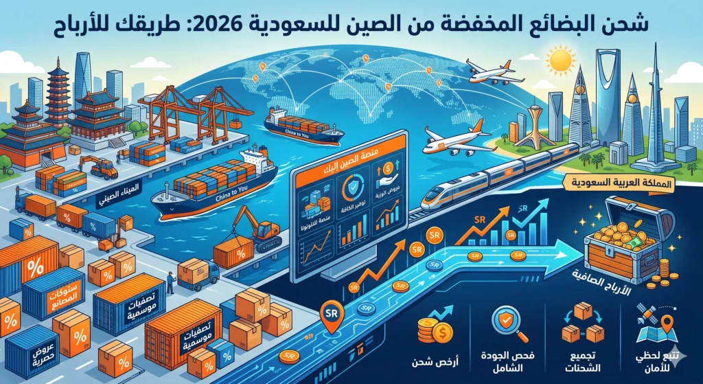 شحن البضائع المخفضة