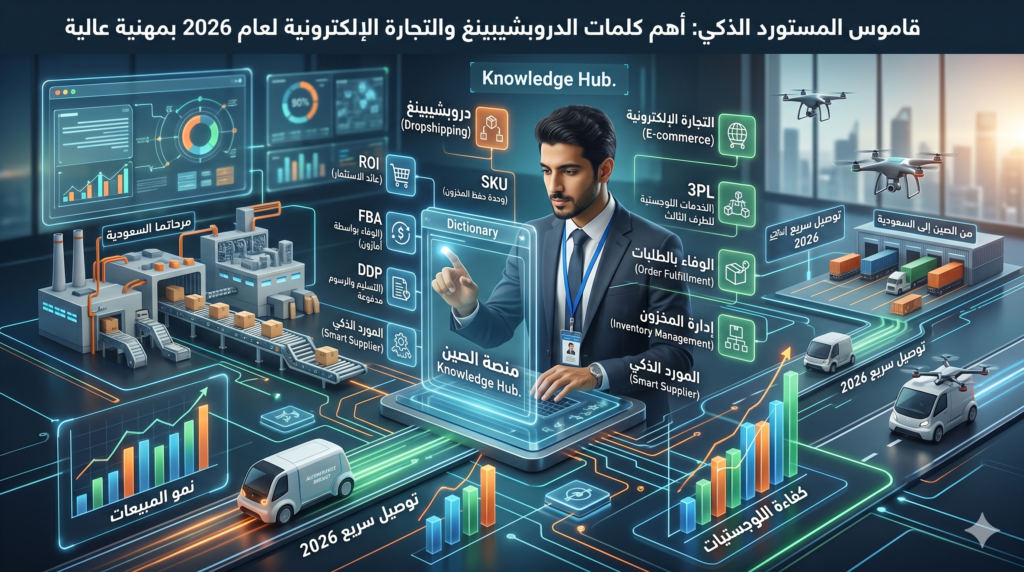 كلمات الدروبشيبينغ والتجارة الإلكترونية
