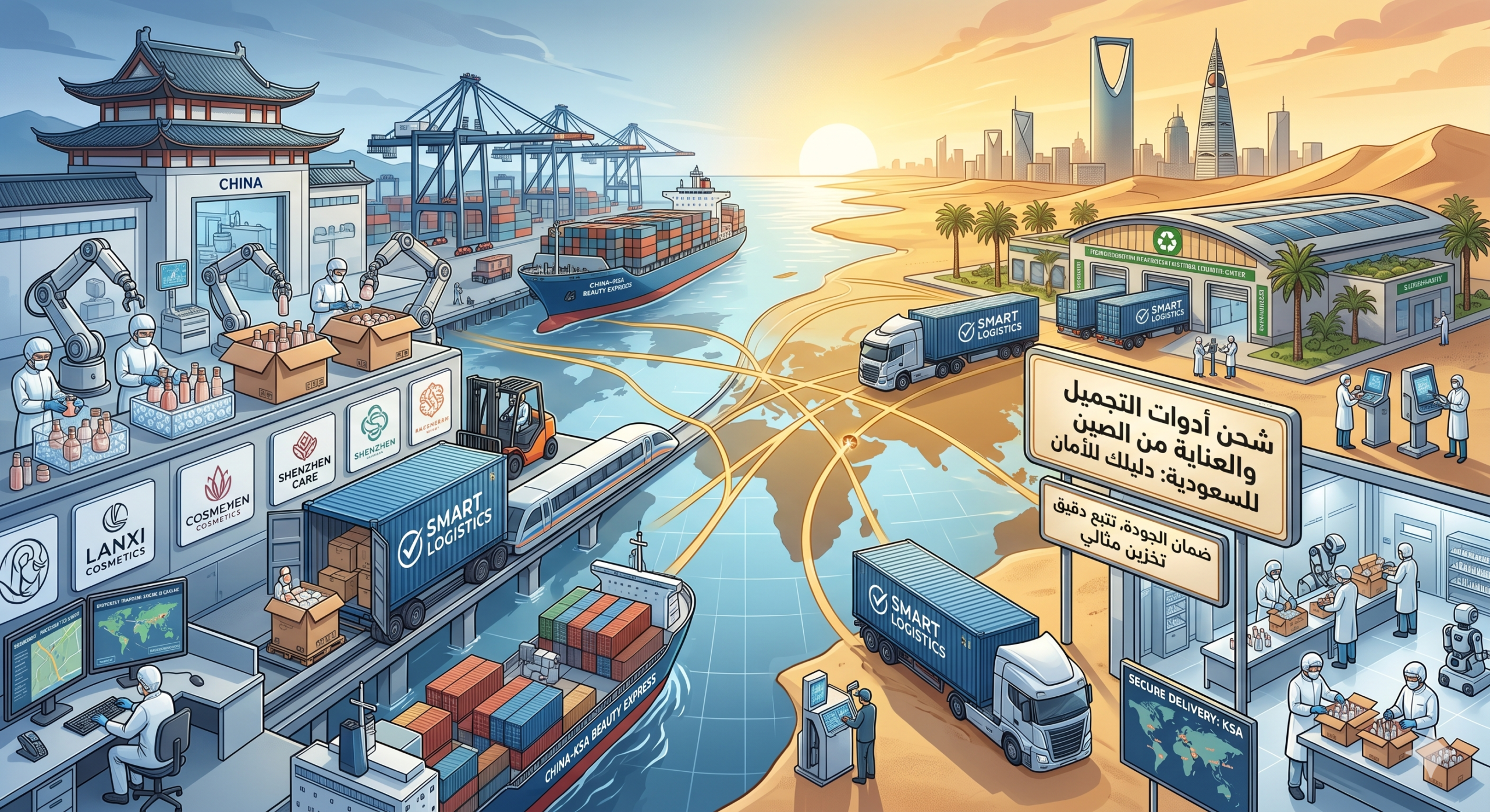 مزايا الشحن المبرد لحماية مستحضراتكِ من التقلبات الجوية