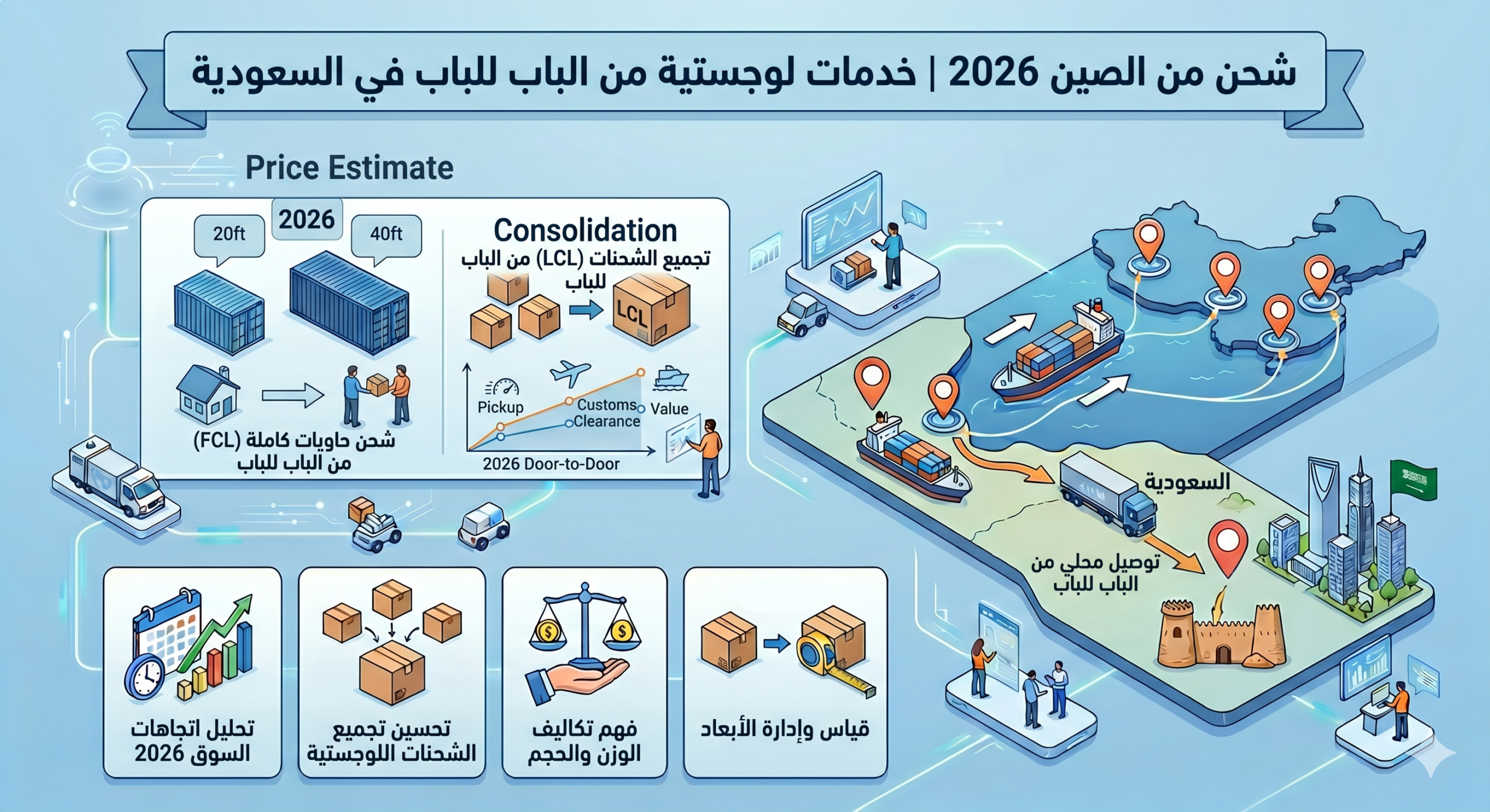 خطوات لتجربة شحن من صين ناجحة ومربحة