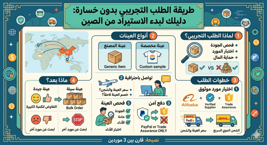 طريقة الطلب التجريبي بدون خسارة