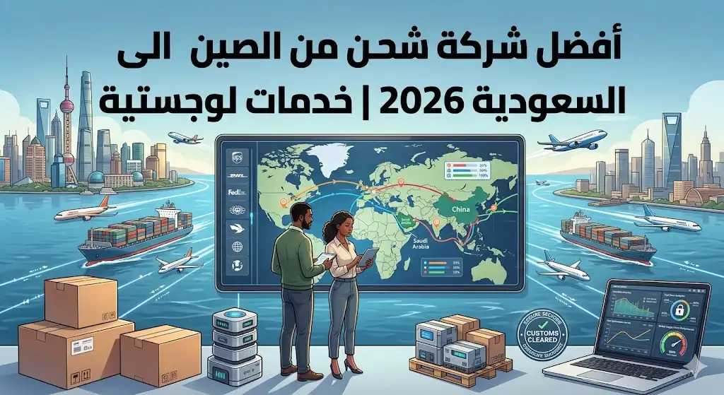 أفضل شركة شحن من الصين الى السعودية 2026 | خدمات لوجستية