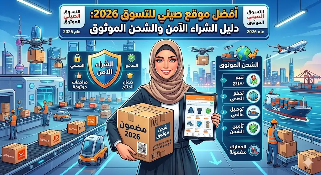 أفضل موقع صيني للتسوق 2026: دليل الشراء الآمن والشحن الموثوق