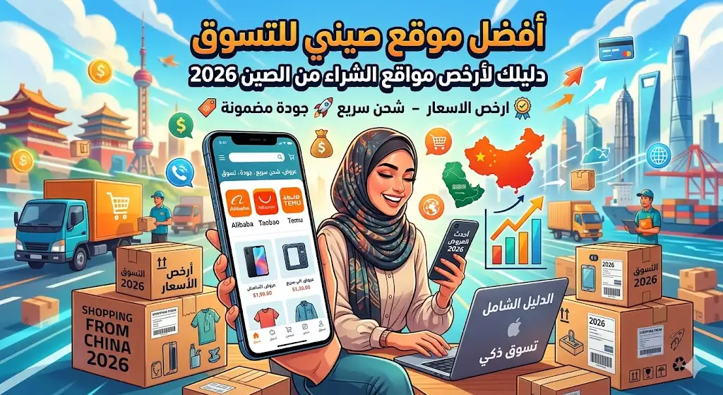 أفضل موقع صيني للتسوق:دليلك لأرخص مواقع الشراء من الصين 2026