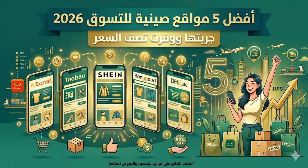 لا تطلب من أي موقع صيني قبل رؤية قائمة 2026 المختصرة