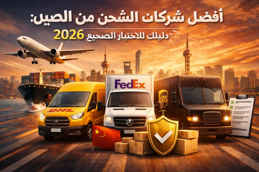 أفضل شركات الشحن من الصين