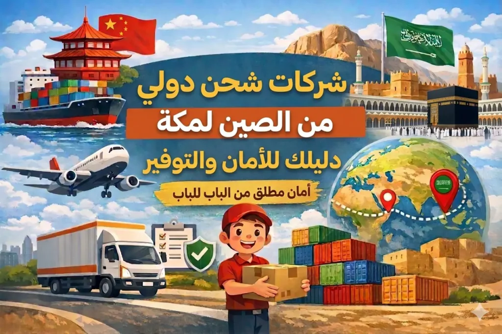 شركات شحن دولي من الصين لمكة