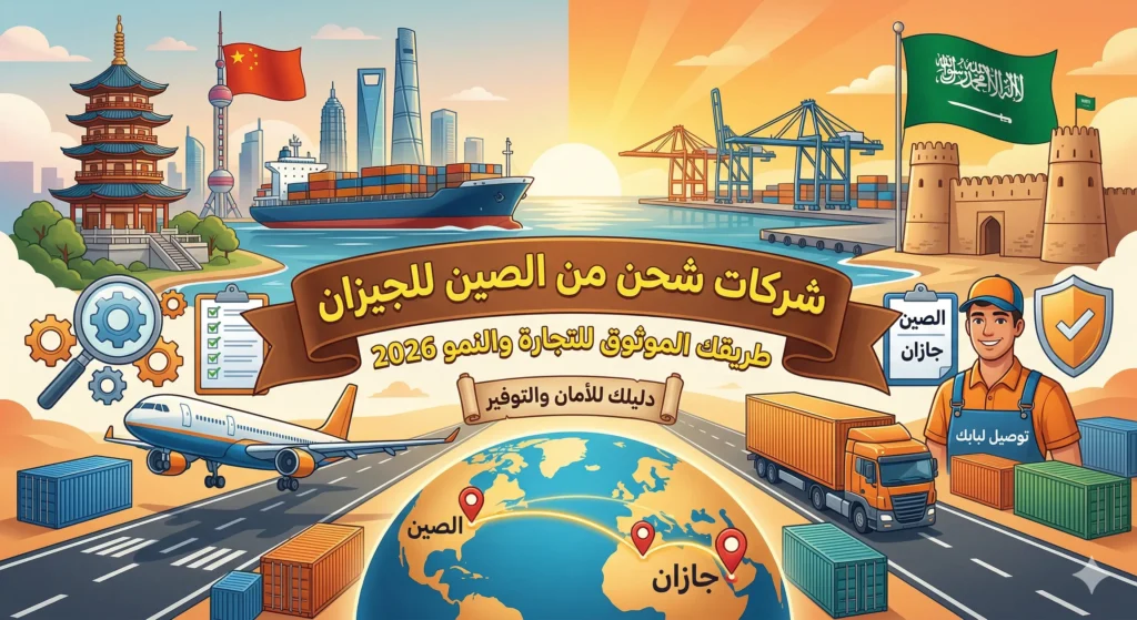 شركات شحن من الصين للجيزان