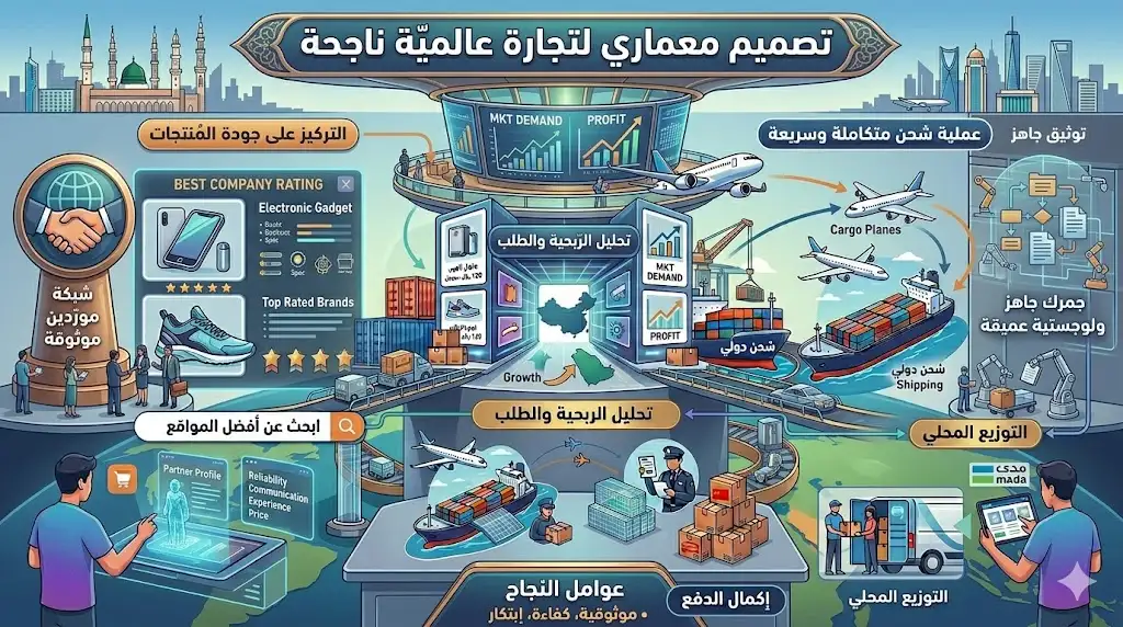 أفضل شركة استيراد من الصين للسعودية