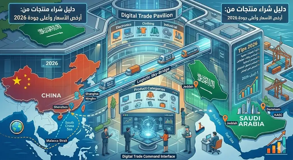 أفضل موقع صيني رخيص بالجملة الى السعودية 2026