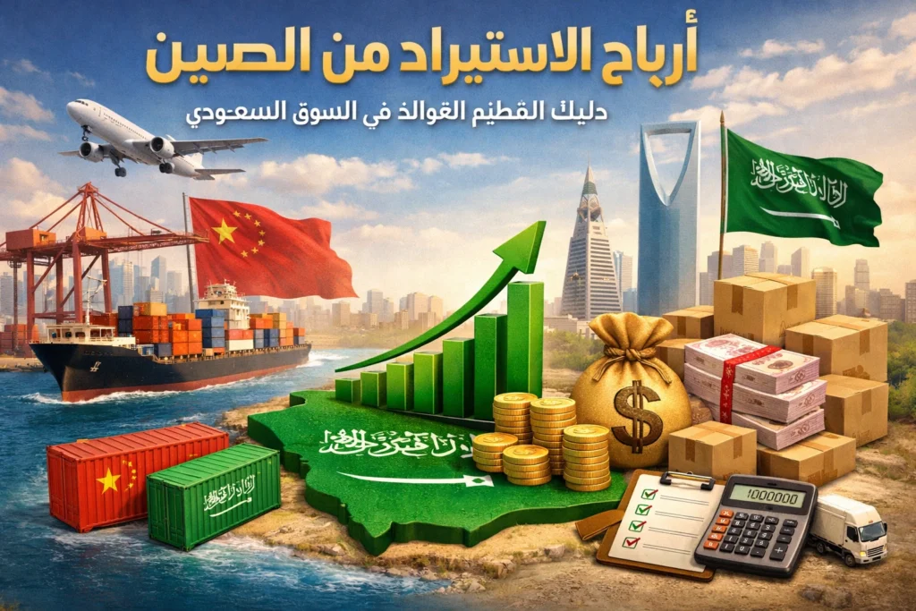 استيراد البضائع من الصين إلى السعودية