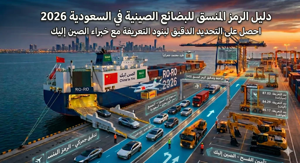 دليل الرمز المنسق للبضائع الصينية