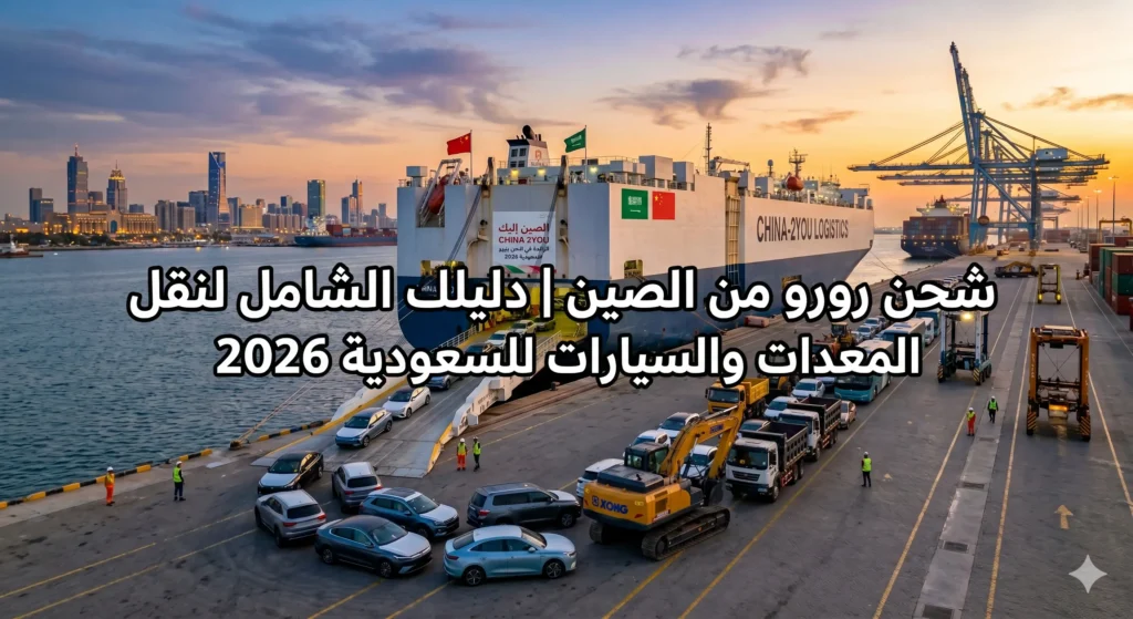 شحن رورو من الصين