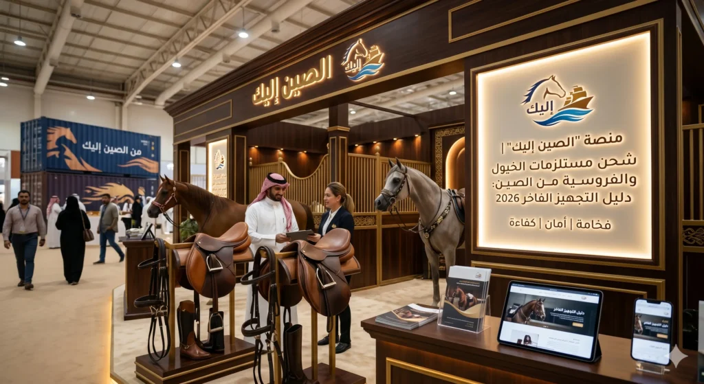 شحن مستلزمات الخيول والفروسية