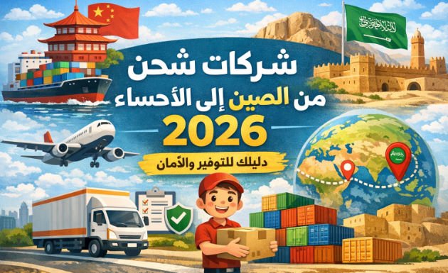 شركات شحن من الصين الى الأحساء