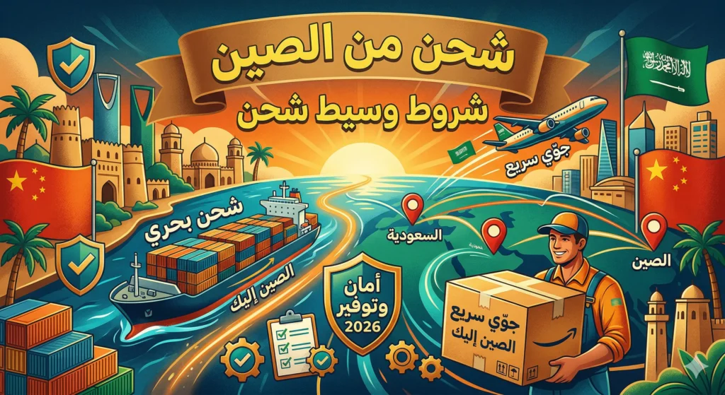 شروط وسيط شحن